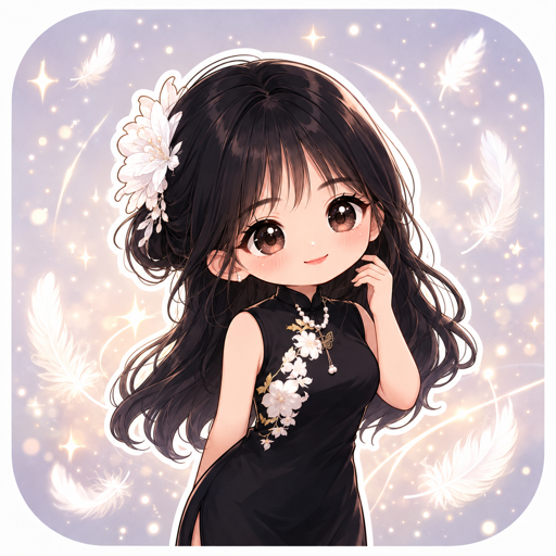 Feather 闪闪发光动漫形象